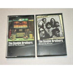 The Doobie Brothers Cassette Tapes Lot of 2 70s Rock Minute By Minute Best of